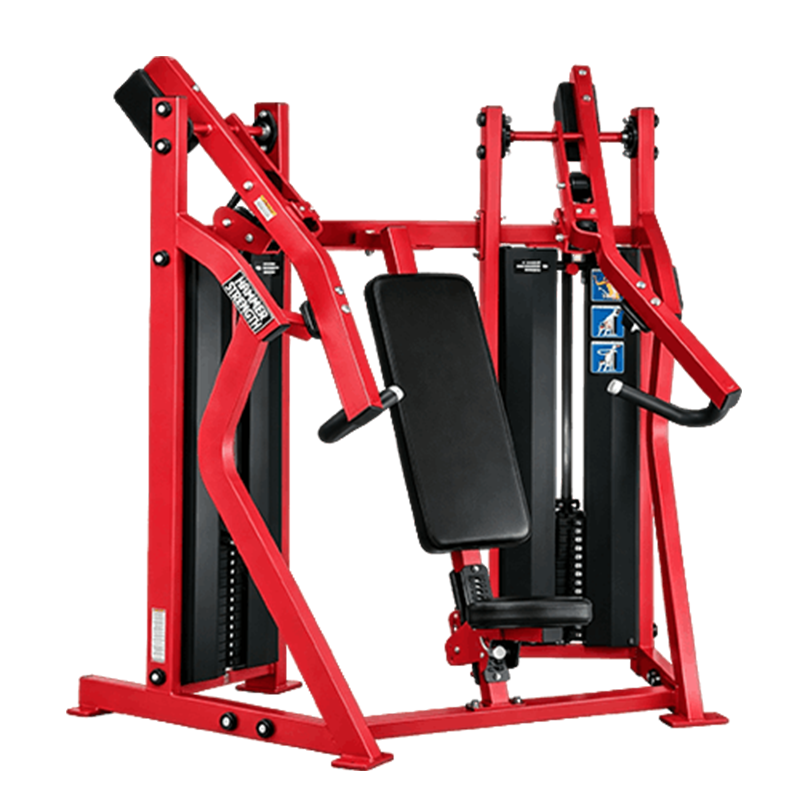 selectorized seated chest press