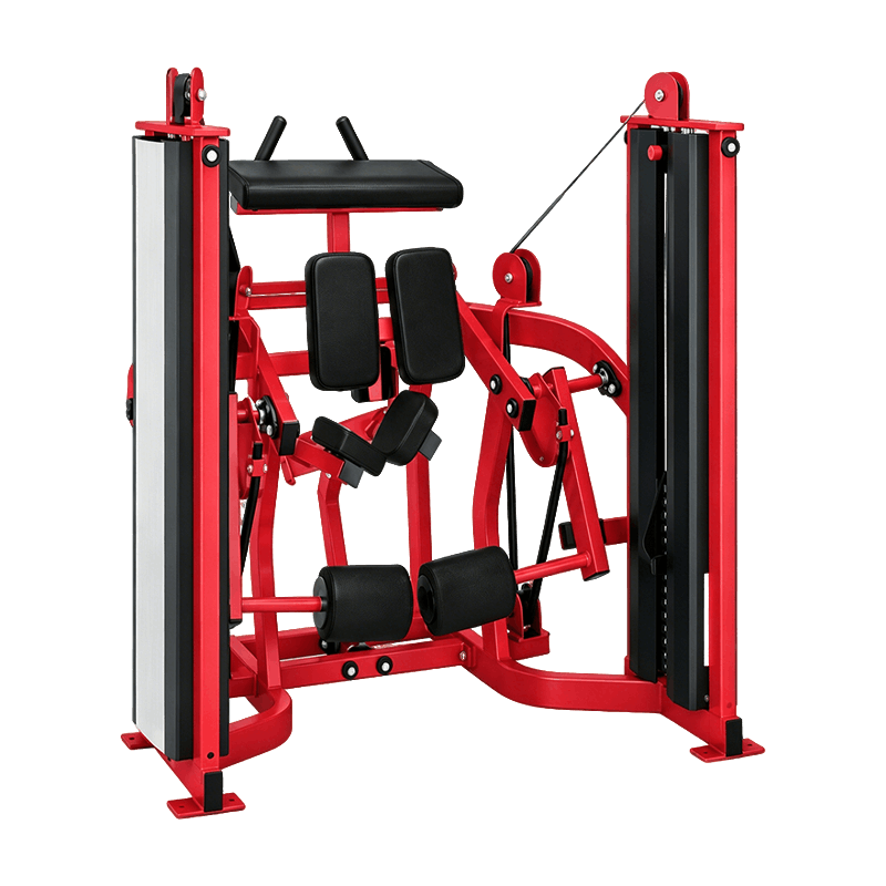 selectorized kneeling leg curl