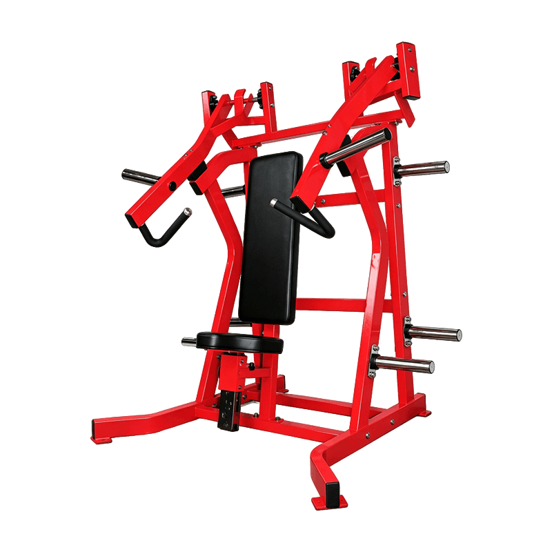 plate-loaded incline press
